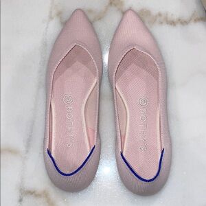 Rothy's Women's The Point Flat: Blush Pink